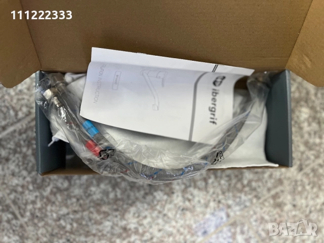 КУХНЕНСКИ СМЕСИТЕЛ IBERGRIF, 13 СМ ВИСОЧИНА,‎ 360° ВЪРТЕНЕ, 35ММ МОНТАЖЕН ОТВОР, УСТОЙЧИВ НА КОРОЗИЯ, снимка 4 - Други - 51852194