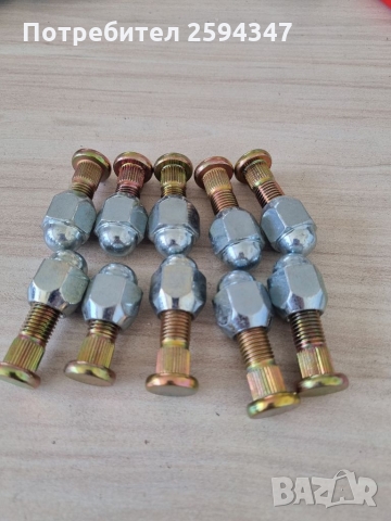 DAEWOO TICO 0.8CC ГАИКИ+ШПИЛКИ ЗА ДЖАНТИ GM