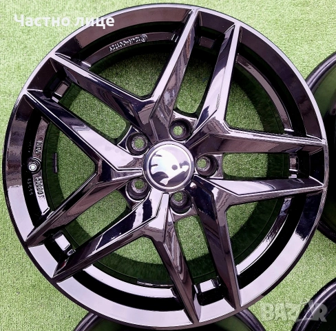 Продавам 4бр 17-ки джанти за Шкода Октавия, Супърб, Карок, Кодиак, Йети , снимка 4 - Гуми и джанти - 53725956