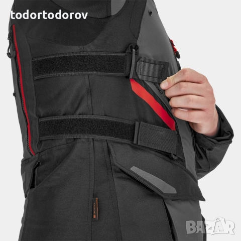 Дамско текстилно мото яке SHIMA DUNE WP Red/Black/Gray, снимка 6 - Аксесоари и консумативи - 51530613