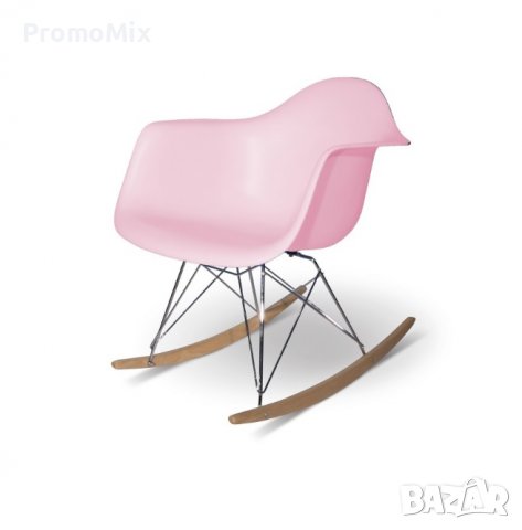  Люлеещ се стол Mecedora Aryana Rocker розов кресло градински стол, снимка 4 - Столове - 39531499