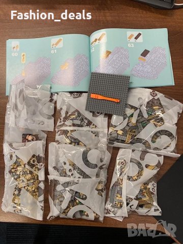 Нов Комплект за построяване на замък/Подарък Деца 8+/1132 бр. мини микроблокове, снимка 8 - Конструктори - 41582534