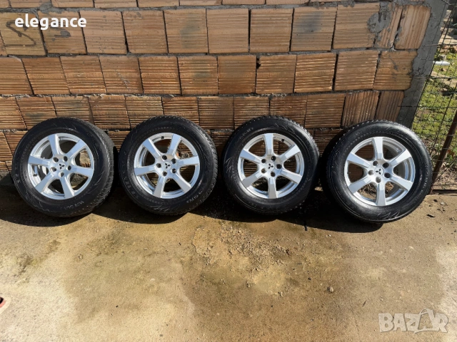 Оригинални алуминиеви джанти с зимни гуми за Mitsubishi Outlander Lancer ASX 5x114,3 16 цола 