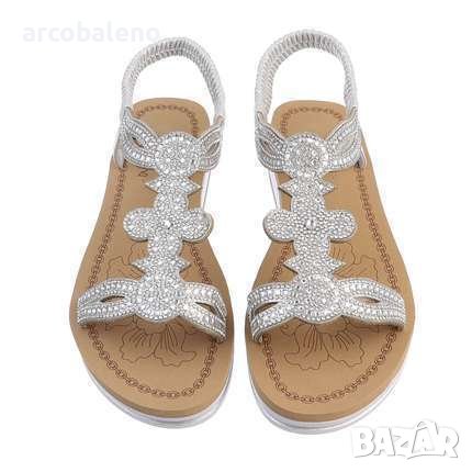 Дамски сандали на клин, 4цвята , снимка 9 - Сандали - 41085622