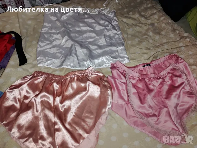 нощници ,рокли от сатен ,комплекти, снимка 2 - Нощници - 56078827