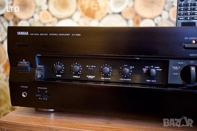 Усилвател Yamaha AX-892, снимка 4 - Ресийвъри, усилватели, смесителни пултове - 50303587