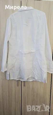 Бяла риза/манта, снимка 2 - Блузи с дълъг ръкав и пуловери - 49842850