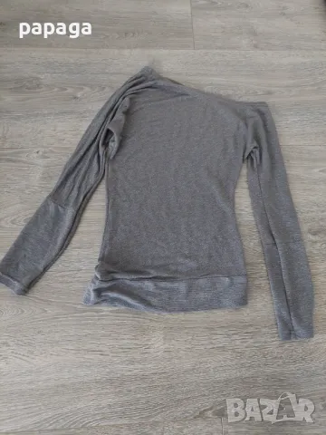 Леко еластична Блуза с едно рамо, без забележки като нова,  xs,s