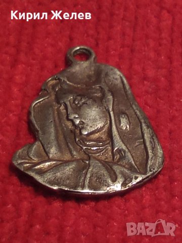 СТАРА СРЕБЪРНА КАТОЛИЧЕСКА ИКОНКА МАЙСТОРСКА ХУДОЖЕСТВЕНА ИЗРАБОТКА 25158, снимка 3 - Антикварни и старинни предмети - 39307816