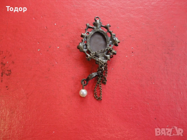 Медальон колие камея 3, снимка 5 - Колиета, медальони, синджири - 53302483