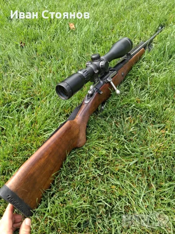 Продавам Мазалат 7.62 х 54 с оптика Hawke 3-12х50.