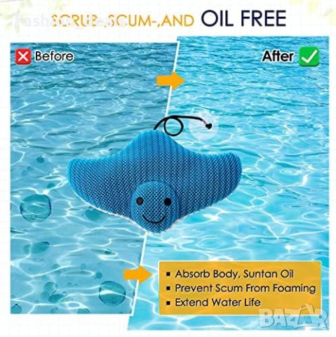 Нова 3D уникална спа абсорбатор пчелна пита/Против Мърсотия Тиня/Басейн Вана, снимка 5 - Водни спортове - 41286164