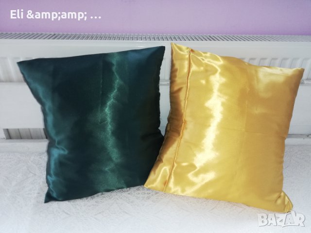 Сатенени калъфки за декоративни възглавнички , снимка 3 - Възглавници - 40241562