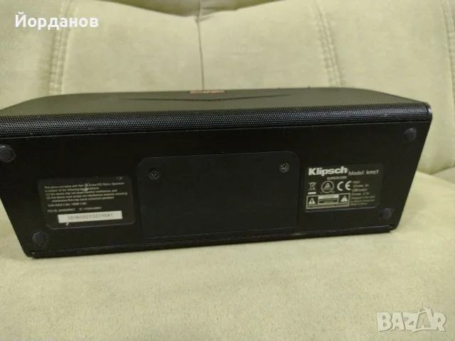 Klipsch Bluetooth Speaker Model:KMC1 , снимка 8 - Bluetooth тонколони - 56004671