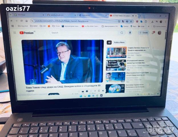 Slim  лаптоп като нов бърз  FHD display  LENOVO V130-15 procesor 6-ta gen,DDR 4, RAM 8 gb SSD 128 gb, снимка 3 - Лаптопи за работа - 50771146