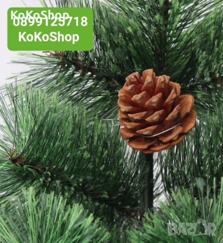 Елха/Изкуствена елха/Коледна елха/Коледна декорация/Коледна украса, снимка 12 - Декорация за дома - 38526708