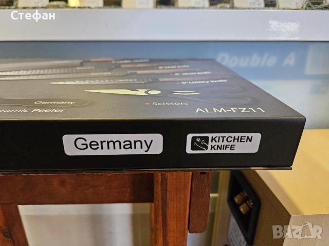 Комплект кухненски ножове 6 части. Много остри. Made for Germany. Germany Kitchen ALM-FZ11, снимка 7 - Прибори за хранене, готвене и сервиране - 51972294
