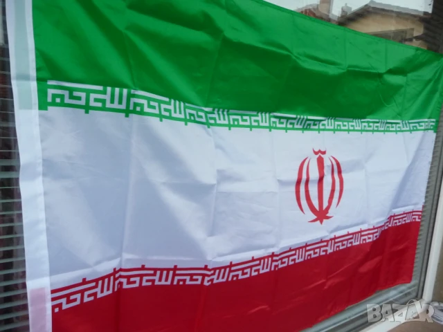 Знаме Иран Техеран Арабски полуостров Персия араби нефт петрол, снимка 2 - Декорация за дома - 51174587