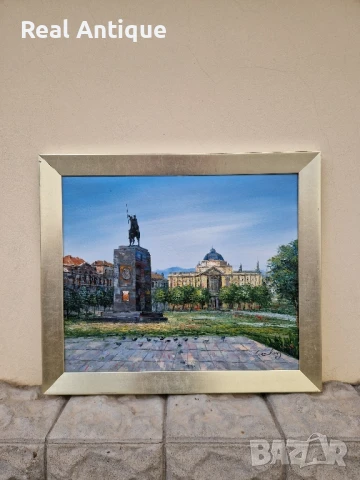 Красива авторска картина масло върху платно , снимка 1