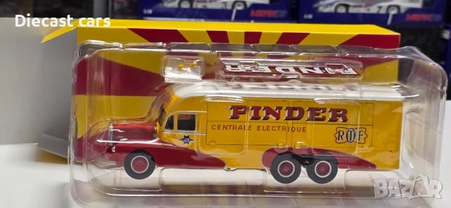 Truck Pinder circus year 1951- 1:43 Метален камион, снимка 2 - Колекции - 51317887