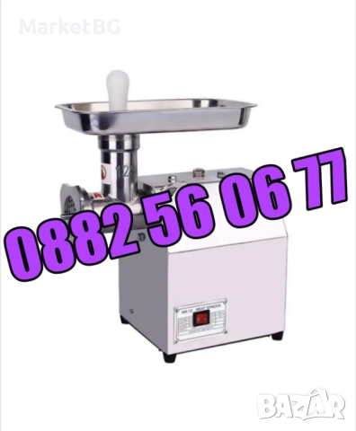 Професионална месомелачка ТК12 1200W, 150 кг/ч с 2 решетки и 2 ножа