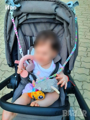 Закачалки за бебешки играчки, биберони и бутилки, снимка 1