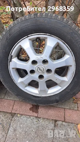 Джанти опел зафира 15ки, снимка 2 - Гуми и джанти - 56180265