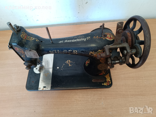 стара шевна машина "SINGER", снимка 2 - Антикварни и старинни предмети - 44839397