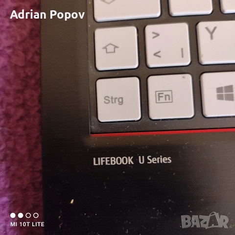 Лаптоп Fujitsu Malko izpolzvan s mishka, снимка 3 - Лаптопи за работа - 53772637