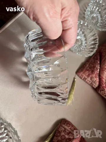 Кристални купи17х6см, снимка 4 - Други - 49342218