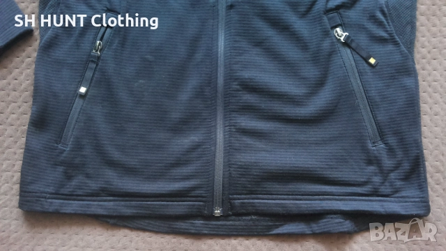 Snickers 9438 Body Mapping Micro Fleece Work Jacket размер M работна блуза W4-429, снимка 5 - Суичъри - 52111701