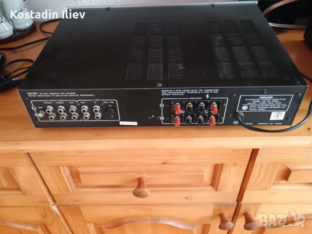 Усилвател клас А NIKKO, снимка 5 - Ресийвъри, усилватели, смесителни пултове - 50994740