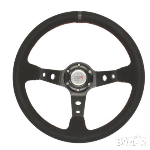 Спортен волан велур Type R drag drift tuning, снимка 7 - Аксесоари и консумативи - 44742091