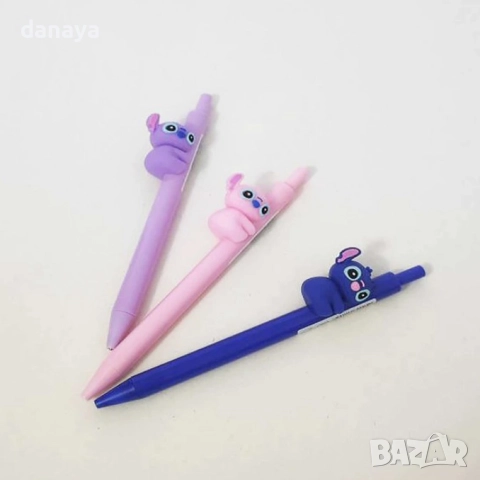 6024 Син химикал Stich химикалка Стич, снимка 5 - Ученически пособия, канцеларски материали - 51626915