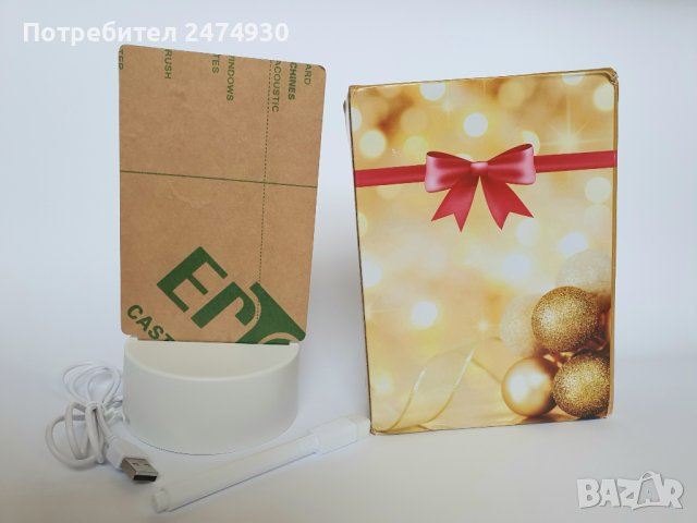 LED табло за бележки/ нощна лампа 
