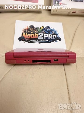Nintendo DS Lite USG-001 Crimson/Red с оригинална кутия, снимка 6 - Nintendo конзоли - 56169368