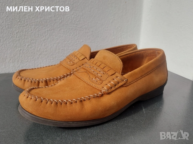 HUSH PUPPIES-Оригинални мокасини Естествена кожа-№41 