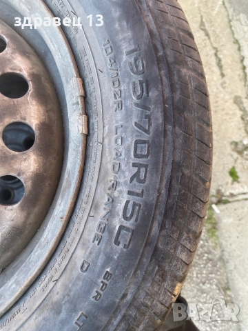 Гуми с джанти от Транспортер Т4, снимка 5 - Гуми и джанти - 52775137