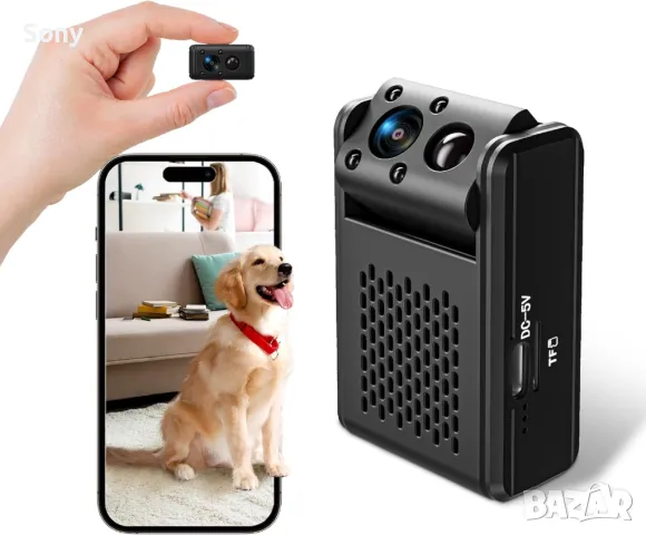 WiFi скрита мини камера с PIR детекция на движение CustCare LN82, снимка 2 - IP камери - 50076857