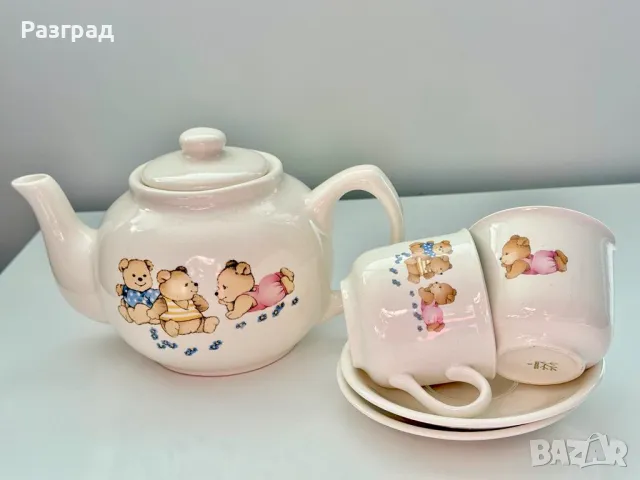 Винтидж детски комплект от СССР, снимка 2 - Сервизи - 48713820