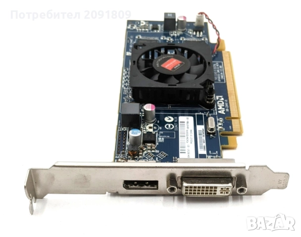 Видеокарта AMD Radeon HD 7450 1GB, снимка 2 - Видеокарти - 52645646