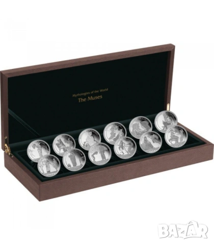 Колекция сребърни монети "12 - те Музи"