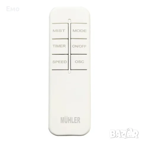 Вентилатор с водна мъгла - 16'', 75W, LED, дисплей и дистанционно управление , снимка 2 - Вентилатори - 48614031