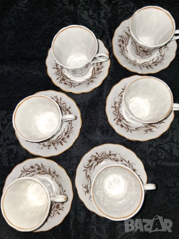 Сервиз за кафе Коростень "Дарунок" , снимка 5 - Антикварни и старинни предмети - 53503011