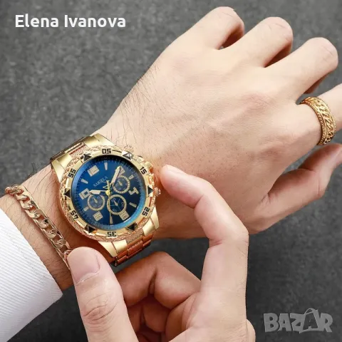 Уникален часовник от висококачествена медицинска стомана