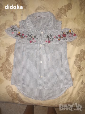 Красива риза с орнаменти цветя, снимка 1