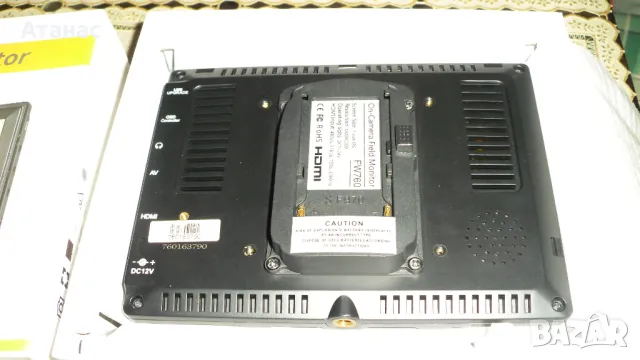 Монитор  Feelworld FW760 7"  Full HD HDMI USB сенник, снимка 3 - Чанти, стативи, аксесоари - 50440939