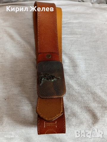 Стилен мъжки кожен колан TRUSSARDI JEANS модерен дизайн 46923