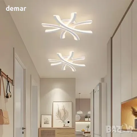 Модерна димируема LED плафониера 30W, 50cm, снимка 4 - Лампи за таван - 55775994