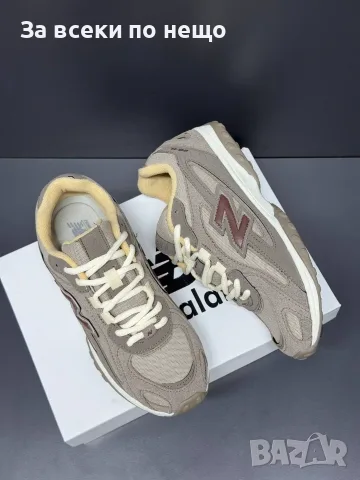New Balance Дамски Бежови Маратонки👟Дамски Спортни Обувки В Бежов Цвят Ню Баланс Код E163, снимка 3 - Маратонки - 55840816